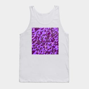 Camouflage - Purple Tank Top